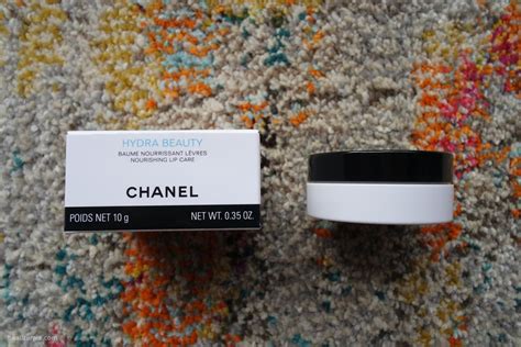 chanel nourishing lip balm.